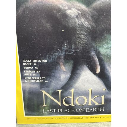 National Geographic Magazine July 1995 Ndoki Collectible Vintage b