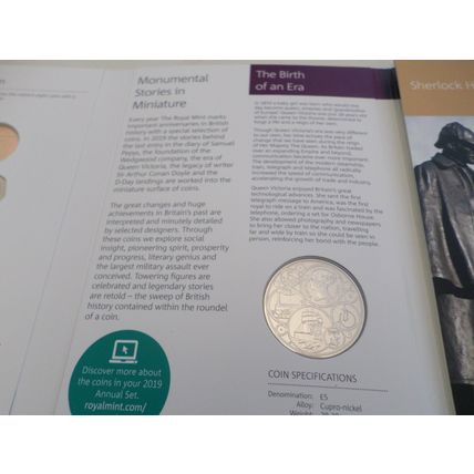 2019 - ROYAL MINT - UK- BRILLIANT UNCIRCULATED - ANNUAL 13 COIN SET.