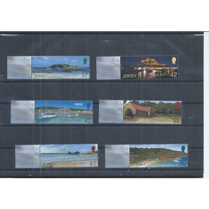 Jersey stamps. 2009 Jersey Scenery MNH SG 1458 - 1463 (AK790)
