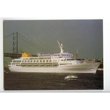 LN0949 - Cruise Liner - Ocean Princess - postcard at Philadelphia