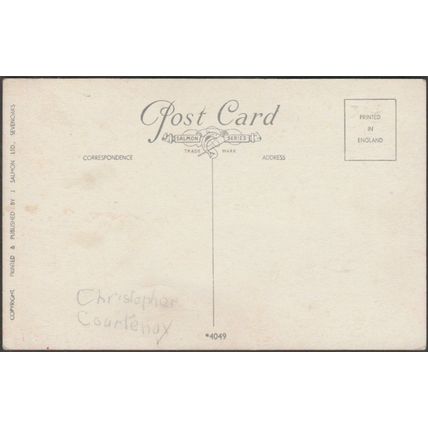 Rose Garden, Kew Gardens, Surrey, c.1930s - Salmon Postcard