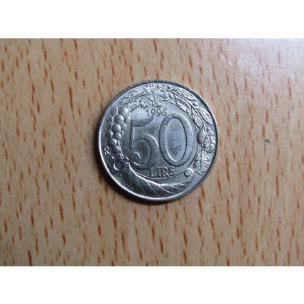 Italy 1996 50 Lire Coin