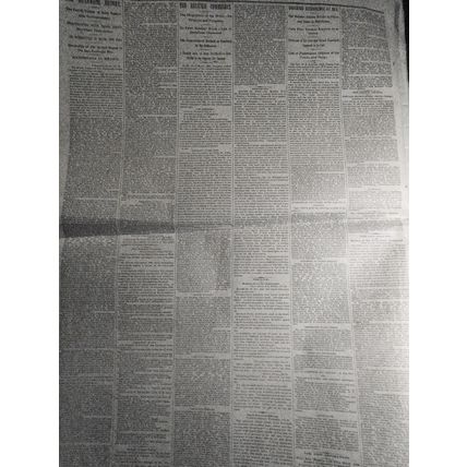 The New York Times, October 21, 1865 - Speeches at Cooper Union: Horace Greeley