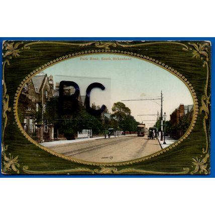 Postcard Park Road South Birkenhead Wirral Cheshire Nr Liverpool Wallasey