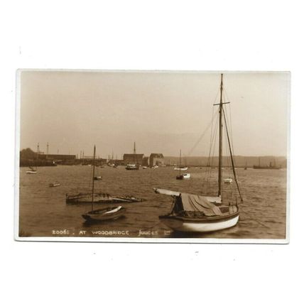 Woodbridge, Suffolk, RP Postcard.