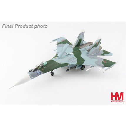 SU-27SM FLANKER BLUE 26 RUSSIAN AIR FORCE 2016 - HOBBY MASTER HA6013 - SALE
