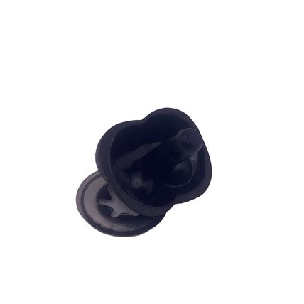 Safety Nose Teddy Bear 25mm Black with Metal Back Soft Toy Making Repairs