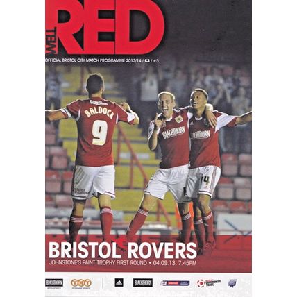 BRISTOL CITY v BRISTOL ROVERS JOHNSTONE'S PAINT TROPHY 2013