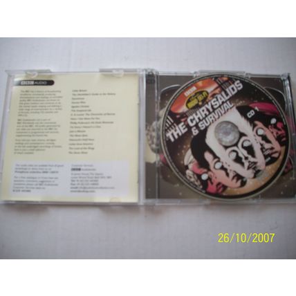 The Chrysalids & Survival -John Wyndham 2 CD Audio, Radio Sci-Fi RARE BBC Audio