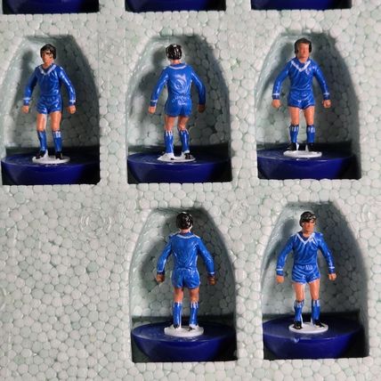Subbuteo lw team ref 618 CHELSEA COMPLETE SET IN CORRECT LABEL BOX