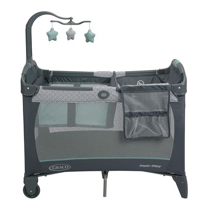 Graco Pack and Play Change 'N Carry Playard | Includes Portable Changing Pad, Ma