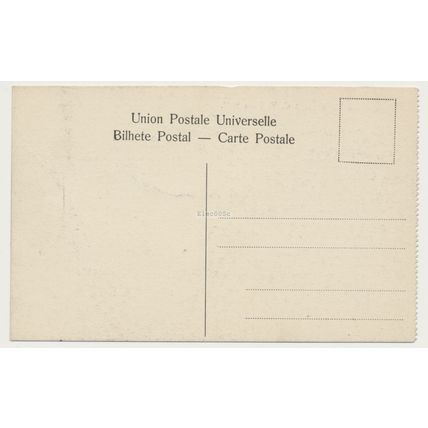 Cape Cabo Verde : SAO VICENTE : Mindello from NW : ship early 20th C. RPPC