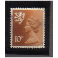 1971/93 GB SCOTLAND 10P BROWN F/U SGS29