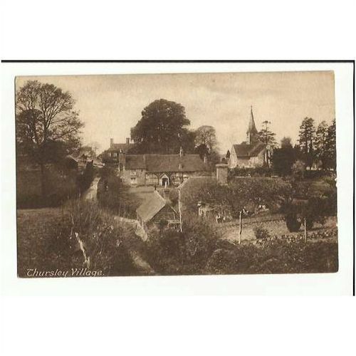 Surrey THURSLEY Village Postcard by Frith