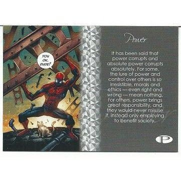 MARVEL PREMIER POWER ' PROMO ' card ( 2014)