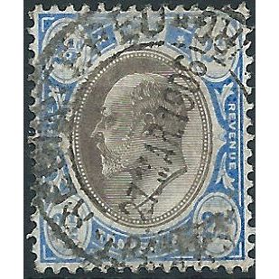 Transvaal 1905 SG263 2 1/2d Black & Blue Fine Used . . ..