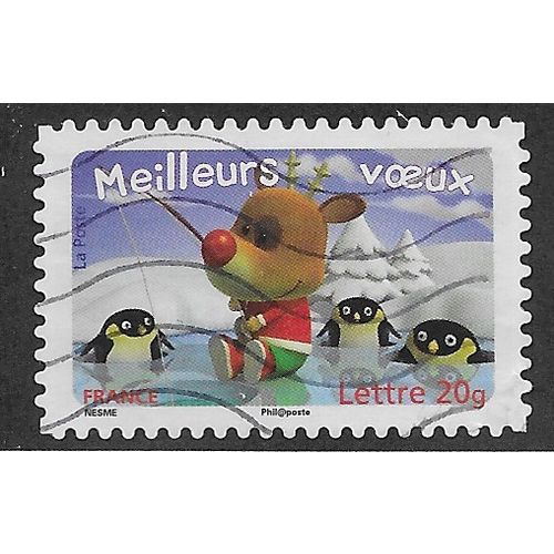 FRA 2006 (54c) 'CHRISTMAS AND NEW YEAR' FINE USED (EBID57-454)