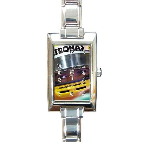 Lewis Hamilton Italian Charm Rectangular Watch [35419203]