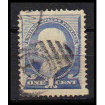 Used 212 1c Benjamin Franklin Fine RA0544