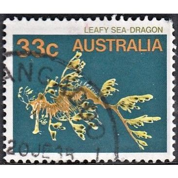 AUSTRALIA,1985 33c Leafy Sea-Dragon, SG 926 (Scott #909), fine used