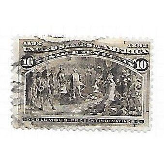 USA 1893 COLUMBIAN EXPO CUSTOMER REQUEST NJA 5c & 10c USED