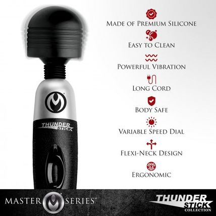 Thunderstick 2.0 Super Charged Power Hitachi Like Massage Vibrating Magic Wand !
