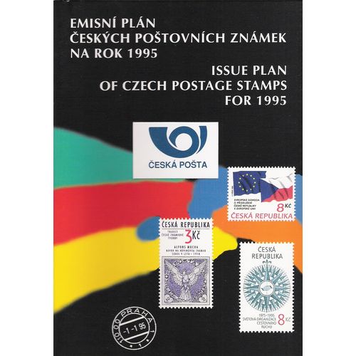 Česká Pošta: Issue Plan of Czech Postage Stamps 1995 (1995)