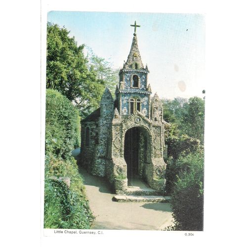 LITTLE CHAPEL, GUERNSEY, Channel Isles unused vintage postcard.. =
