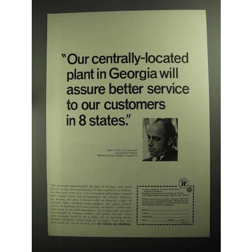 1968 Georgia Department of Industry & Trade Ad