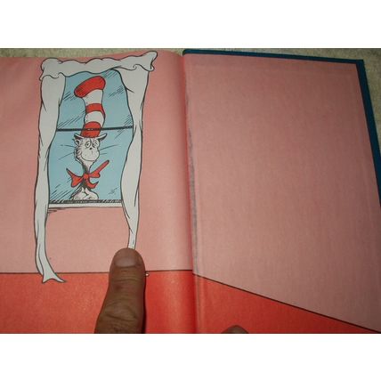 the cat in the hat comes back book 1958 grolier book club edition uvwx 6789