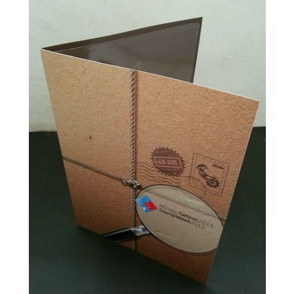 Malaysia Stamp Collecting Week 2015 Children Postal Hobby (Folder) *Limited qty