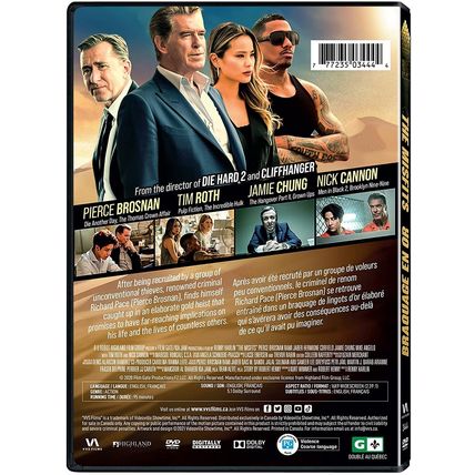 The Misfits (DVD) 2020 Pierce Brosnan, Tim Roth, Jamie Chung NEW
