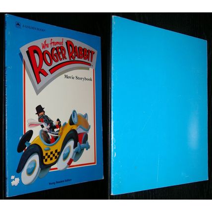 Who Framed Roger Rabbit Used Movie Storybook Softcover Golden Book