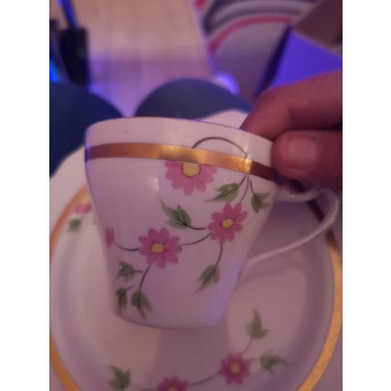 Heathcote China 4 Side Plates One Tea Cup