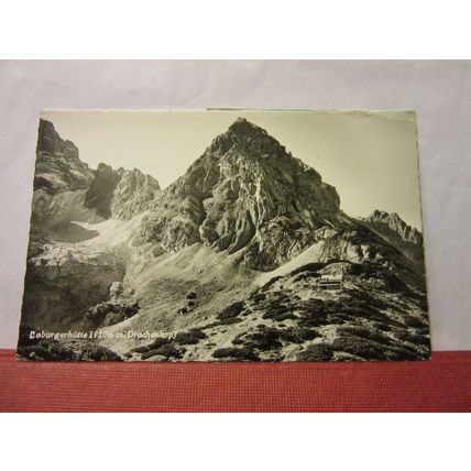 COBURGER HUTTE, TIROL, AUSTRIA used postcard RP 1960 pm /