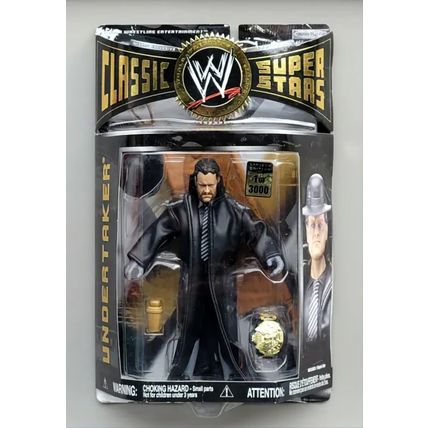 wwe wwf ljn classic superstars limited edition 1 of 3000 undertaker figure