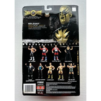 wwe wwf ljn deluxe classic superstars 1 of 500 goldust wrestling figure