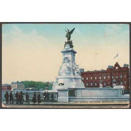 The Queen Victoria Memorial, London, c.1905 - Postcard