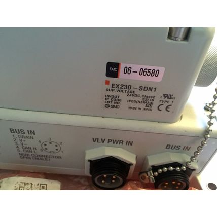 NEW SMC US2984-20,EX230-SDN1,EX230-CB2,VVQ2000 DEVICENET MANIFOLD VALVE,CG
