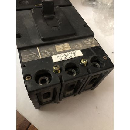 FUJI BU-KDA3400 400A,Fuji BU-KDA 400A CIRCUIT BREAKER 400AMP 3P,240VAC,TRIP,CW