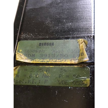 SIG BERGER 53627035002,LAHR VRDM 3913/50 LWB MOTOR,3:1 PL50, 5362703500z,bz