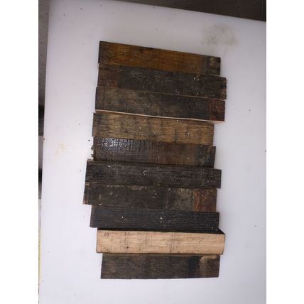 Oak Irish Whiskey (Whisky) stave pen blanks