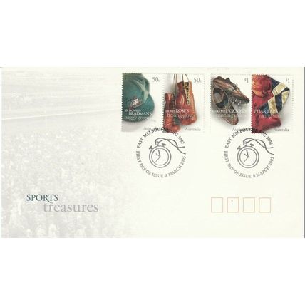 Australia 2005 Sports Treasures FDC,