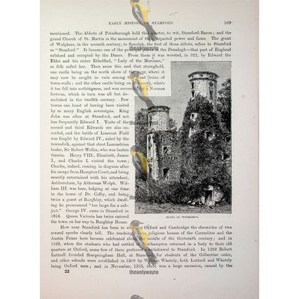 Wothorpe Ruins, Stamford, Lincs, Book Illustration (Print), 1882