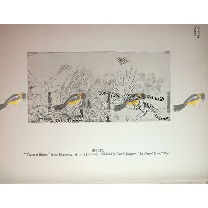 La Caissiere & Tigres Et Biches, Book Illustration (Print), 1930