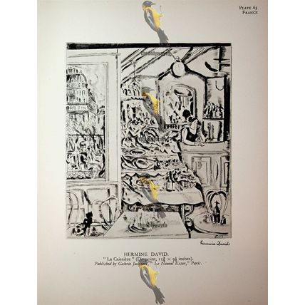 La Caissiere & Tigres Et Biches, Book Illustration (Print), 1930