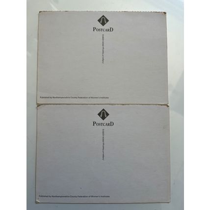 2 X POSTCARDS - NOBOTTLE WOODS / EVERDON STUBBS