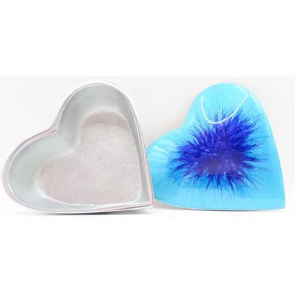 Blue Heart Trinket Heart 4 CM Gift Home Decor Christmas