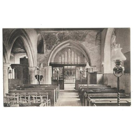 Ockham Church, Guildford, Surrey, Postcard.