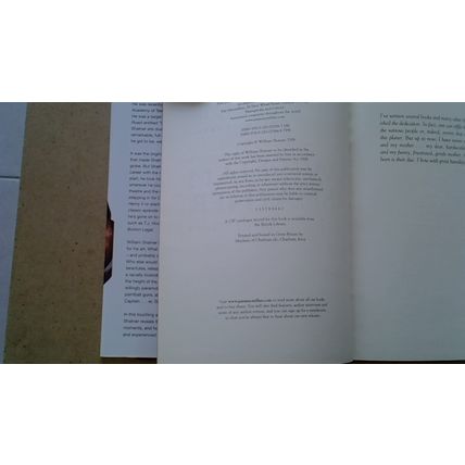 William Shatner: Up Till Now: The Autobiography (1st Edn H/B) 2008 - STAR TREK